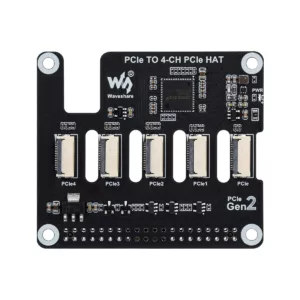 PCIe TO 4 CH PCIe HAT 2